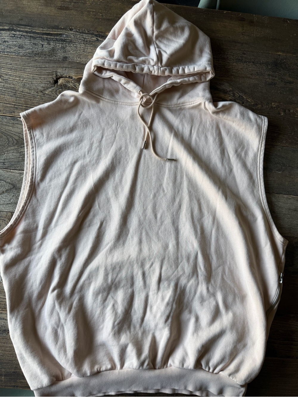 Acne Studios Oversized Blush Hooded Dress